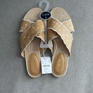 J Crew NWT Sandals Size 9
